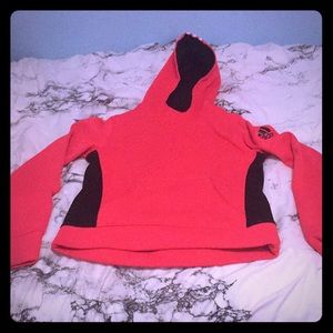 Im selling this fluorescent salmon  adidas hoodie